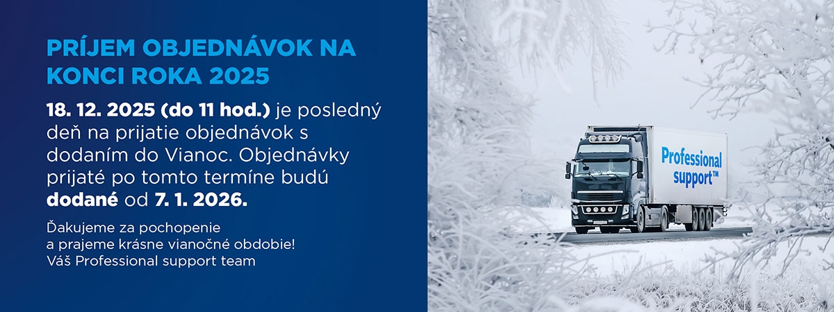 Dodávky do konca roka 2025 