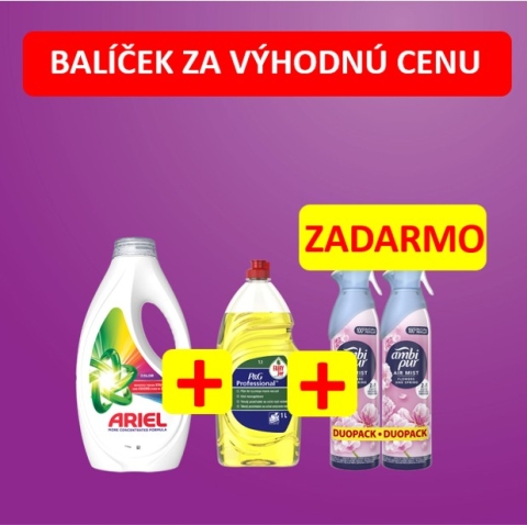 Balíček za výhodnú cenu Ariel