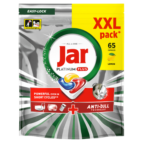 Jar Platinum Plus kapsuly do umývačiek riadu