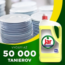 umyje až 50 000 tanierov