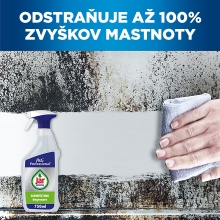 odstraňuje až 100% zvyškov